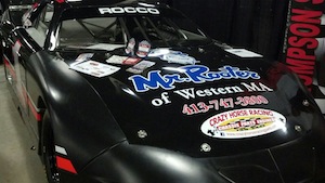 The Scott Fearn owned Late Model that Keith Rocco drove to a championship this year at the Waterford Speedbowl