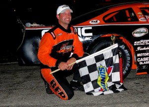 Granite State Pro Series 2013 champion Mike O'Sullivan in victory lane earlier this year at Hudson Speedway (Photo: Granite State Pro Stock Series)