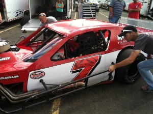 Keith Rocco in Mr. Rooter Car