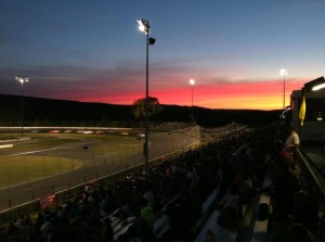 Stafford Speedway Sunset