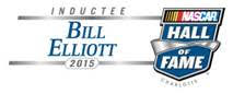 Bill Elliot Hall of Fame Inductee
