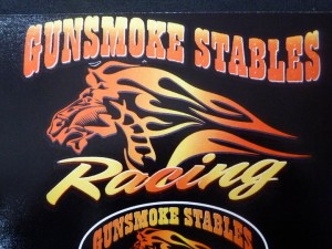 Gunsmoke Stables Racing Logo