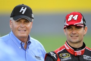 Jeff Gordon (right) with longtime car owner Rick Hendrick (Photo: Jerry Markland/Getty Images for NASCAR)