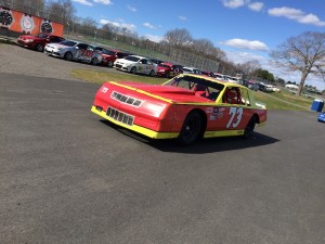 Larry Barnett readies to hit the road course at Thompson Speedway Motorsports Park (Photo: OTB Promotions)