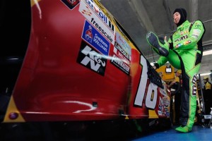 Kyle Busch readies for Sprint Cup Series All-Star Race practice at Charlotte Motor Speedway Friday (Photo: Jared C. Tilton/Getty Images for NASCAR)