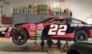 Michael Bennett is preparing this ACT legal Late Model to run part-time locally in 2016 (Photo: Courtesy Michael Bennett)