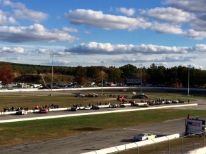 Entrants for Saturday's American Canadian Tour feature practice Friday afternoon at Thompson Speedway 