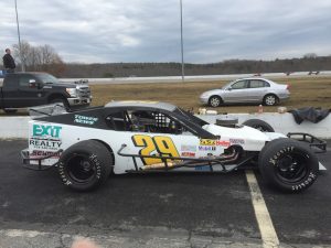 Jonathan McKennedy's ride for Saturday's $15,000 to win Winchester 200 at Monadnock Speedway in Winchester, N.H. (Photo: Courtesy EXIT Racing) 