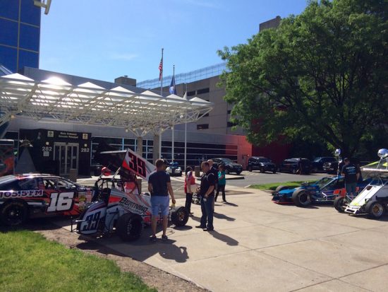 Wednesday's Driver Meet And Greet at the Connecticut Children's Medical Center in Hartford 