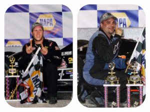 Tony Membrino Jr. (left) and Joey Ferrigno (Photo: Stafford Motor Speedway/Driscoll MotorSports Photography)