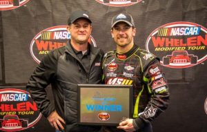 Rob Fuller (left) with reigning Whelen Modified Tour champion Doug Coby (Photo: Rob Fuller Motorsports) 