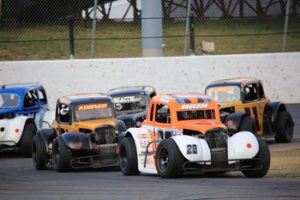 The Legends division in action at Stafford Motor Speedway (Photo: Stafford Motor Speedway/Driscoll MotorSports Photography) 