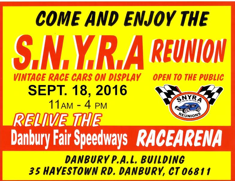 SNYRA To Host 15th Reunion September 18 In Danbury