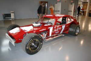 The No. 1 Modified driven to more than 50 victories by Geoff Bodine in 1978 is the first car on the floor at the North East Motor Sports Museum (Photo: New Hampshire Motor Speedway/North East Motor Sports Museum)