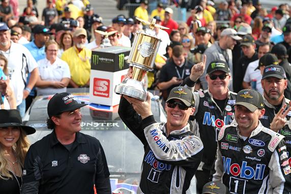 Kevin Harvick Dominates Energy Cup Series At Indianapolis; Jimmie ...
