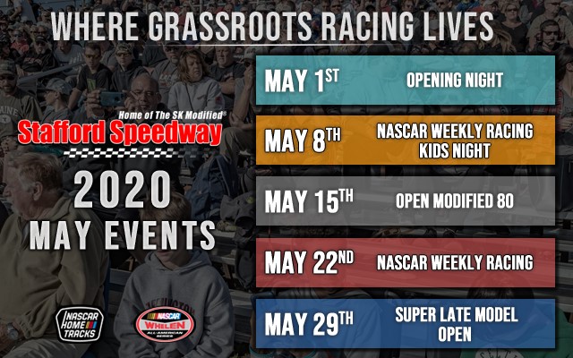 Sneak Preview Of 2020 Stafford Speedway Schedule - RaceDayCT.com