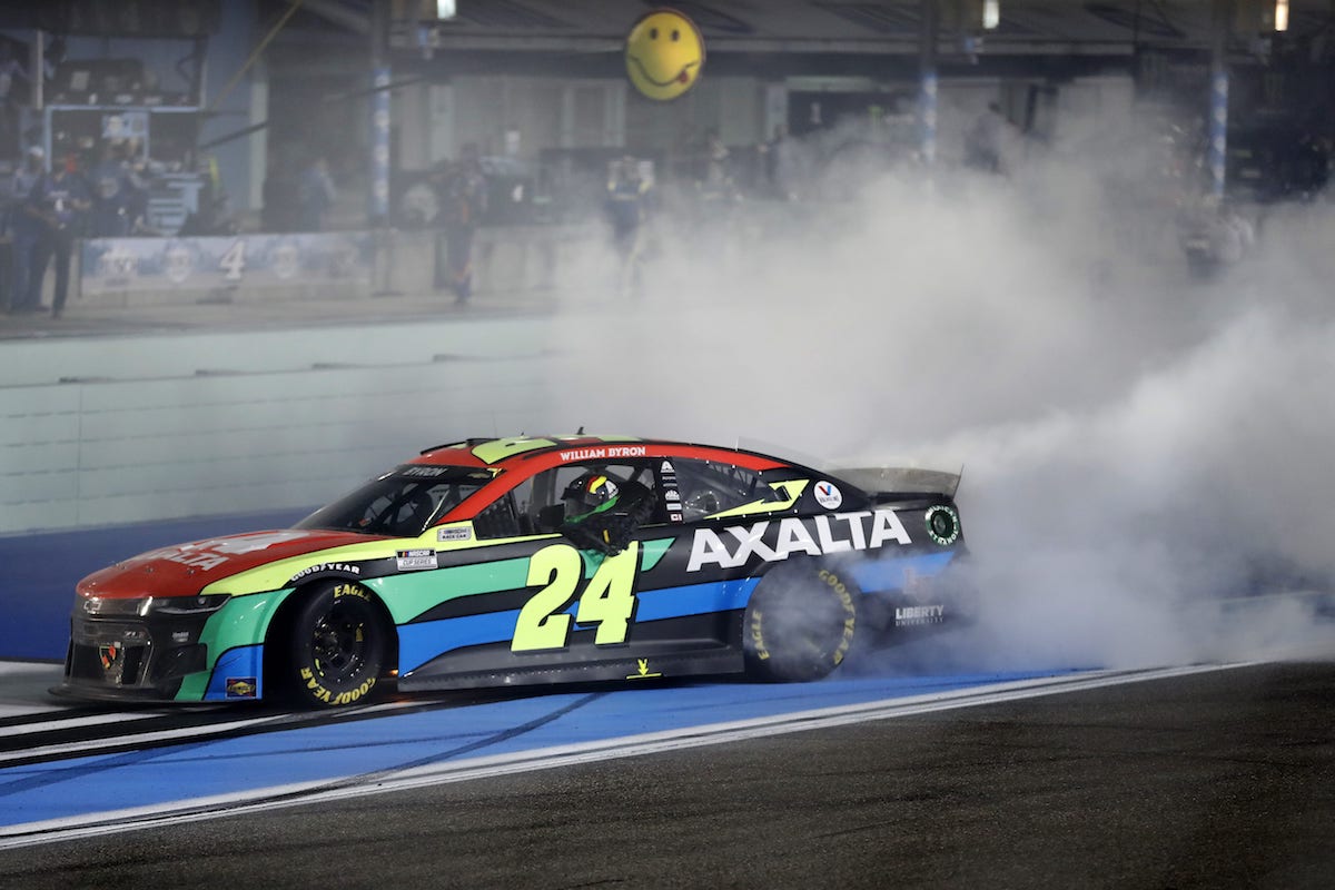 William Byron Cruises To Win In NASCAR Cup Series Dixie Vodka 400 At Homestead-Miami