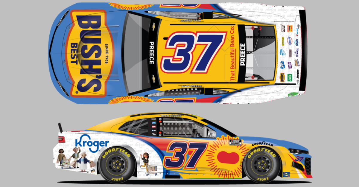 Bush S Beans Back To Their Roots With Ryan Preece Jtg Daugherty Racing Racedayct Com