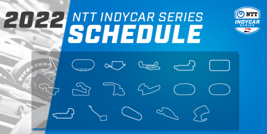 Indy Schedule 2022 Ntt Indycar Series Announces 17-Race Schedule For 2022 Season -  Racedayct.com