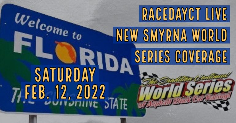 RaceDayCT Live Updates Page: Whelen Modified Tour New Smyrna Visitors