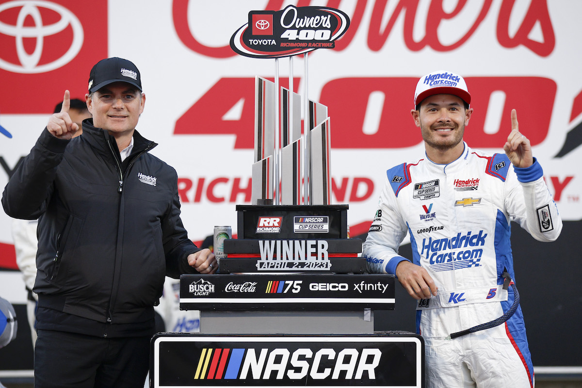 Kyle Larson Scores First Cup Series Victory Of 2023 At Richmond