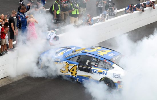 Michael McDowell Grabs NASCAR Cup Playoff With Brickyard Road