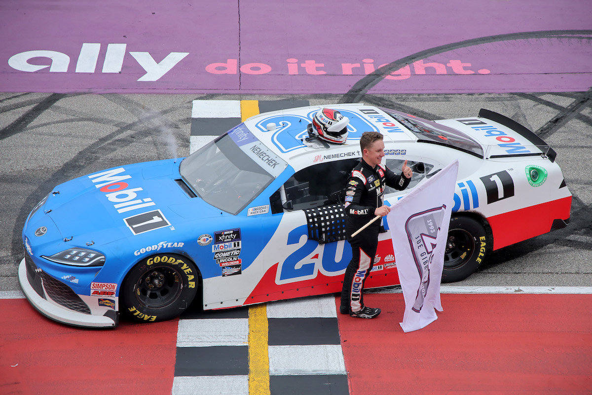 John Hunter Nemechek Scores Milestone Xfinity Series Win For Joe Gibbs ...